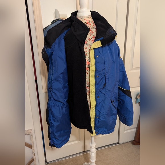 Vintage 90's Columbia 3-in-1 Ski Jacket ladies size XL - Picture 5 of 9